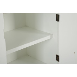 Moderne Armoire Tolosa 2 Portes – Praticité Chic 79x48x67