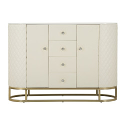 Glam Armoire Sharon – Style Raffiné 120x40x85