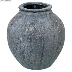 Vase Alexandra House Living Gris Céramique 19 x 19 cm