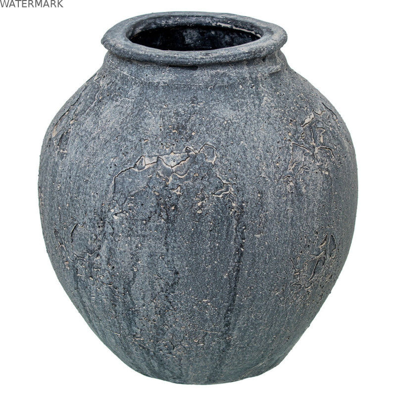 Vase Alexandra House Living Gris Céramique 19 x 19 cm
