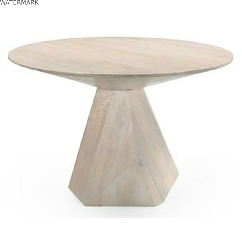 Table de Salle à Manger Home ESPRIT Bois de manguier 120 x 120 x 77 cm