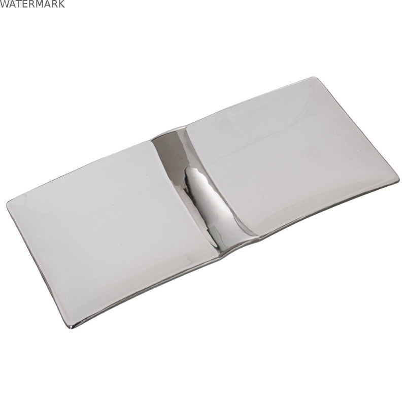 Centre de Table Alexandra House Living Blanc Argenté 31 x 14 x 3 cm