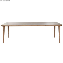 Table de Salle à Manger Home ESPRIT Marron Clair Bois d'acacia 250 x 100 x 77 cm