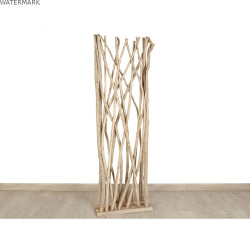 Séparateur Romimex Naturel bois de teck 60 x 180 x 15 cm