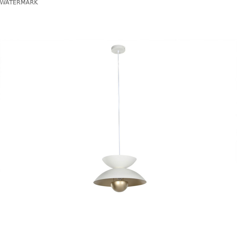 Suspension Home ESPRIT Blanc Doré Métal 50 W 36 x 36 x 22 cm