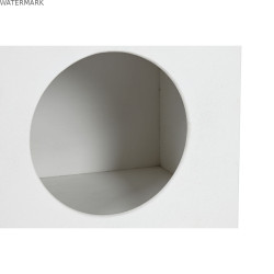 Table de Nuit Home ESPRIT Blanc Bois MDF 40 x 30 x 48 cm