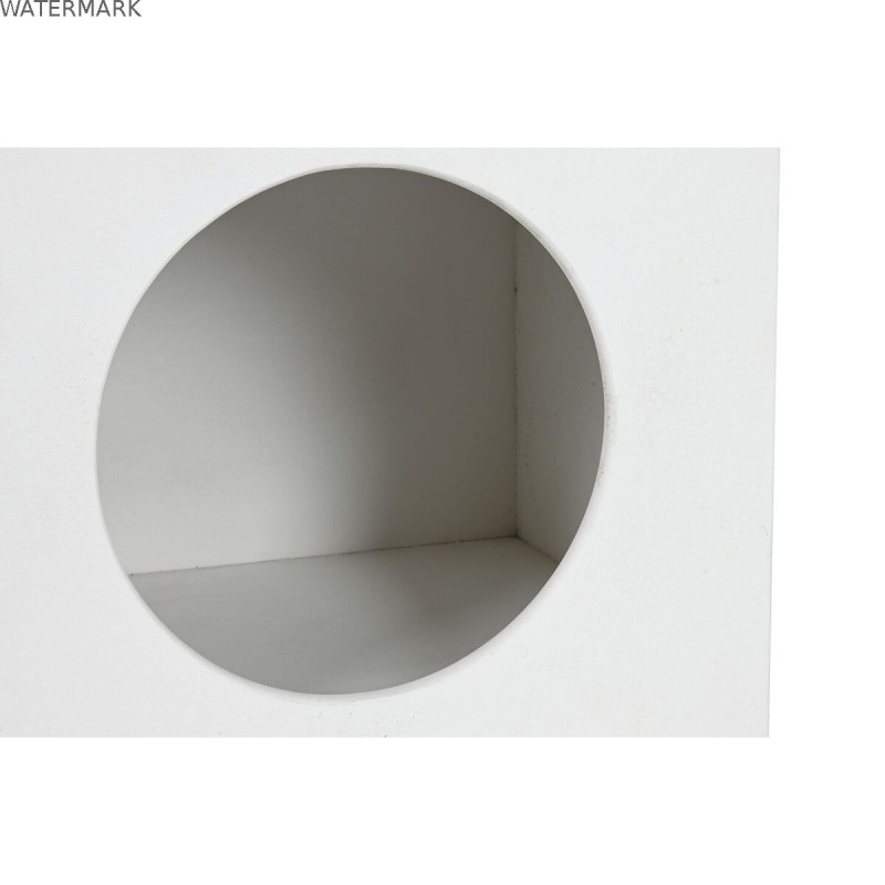 Table de Nuit Home ESPRIT Blanc Bois MDF 40 x 30 x 48 cm