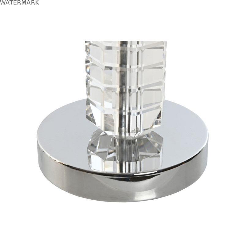 Lampe de bureau Home ESPRIT Blanc Verre 50 W 220 V 25 x 25 x 42 cm