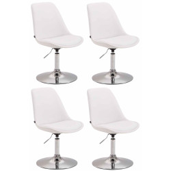 Lot de 4 chaises de salle à...