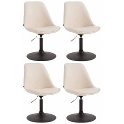 Lot de 4 chaises de salle à...
