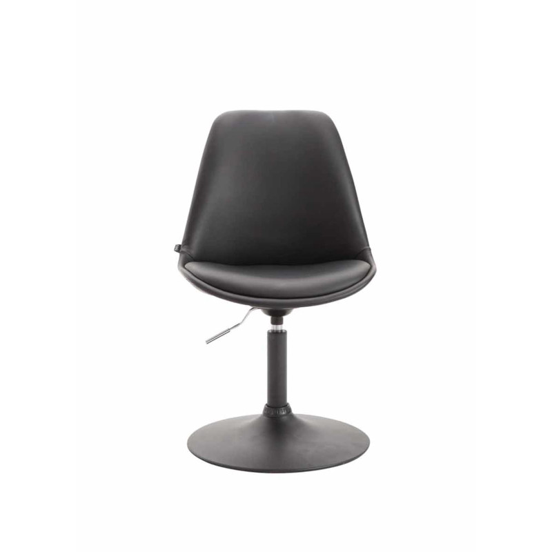 Lot de 4 chaises de salle à manger Maverick B similicuir noir