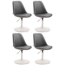 Lot de 4 chaises de salle à...