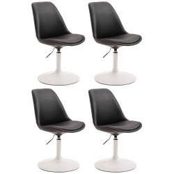 Lot de 4 chaises de salle à...