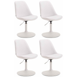 Lot de 4 chaises de salle à...