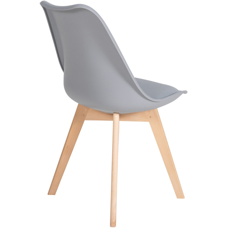 Ensemble de 6 chaises de salle à manger Ramsey en gris