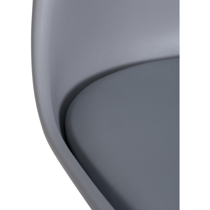 Ensemble de 6 chaises de salle à manger Ramsey en gris