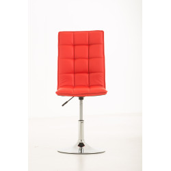 Chaise de salle à manger Pékin rouge