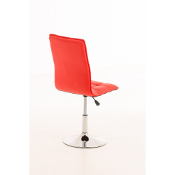 Chaise de salle à manger Pékin rouge