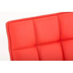 Chaise de salle à manger Pékin rouge