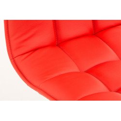Chaise de salle à manger Pékin rouge