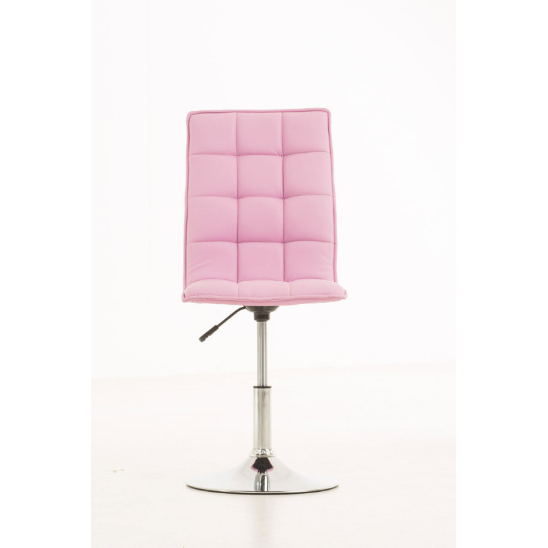 Chaise de salle à manger Pékin rose