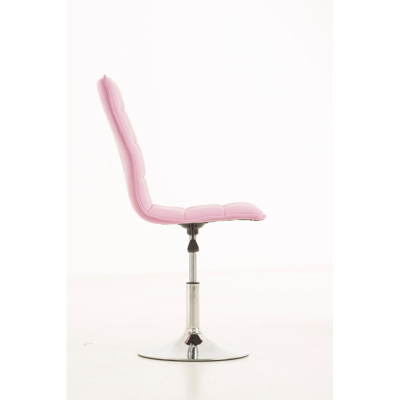 Chaise de salle à manger Pékin rose
