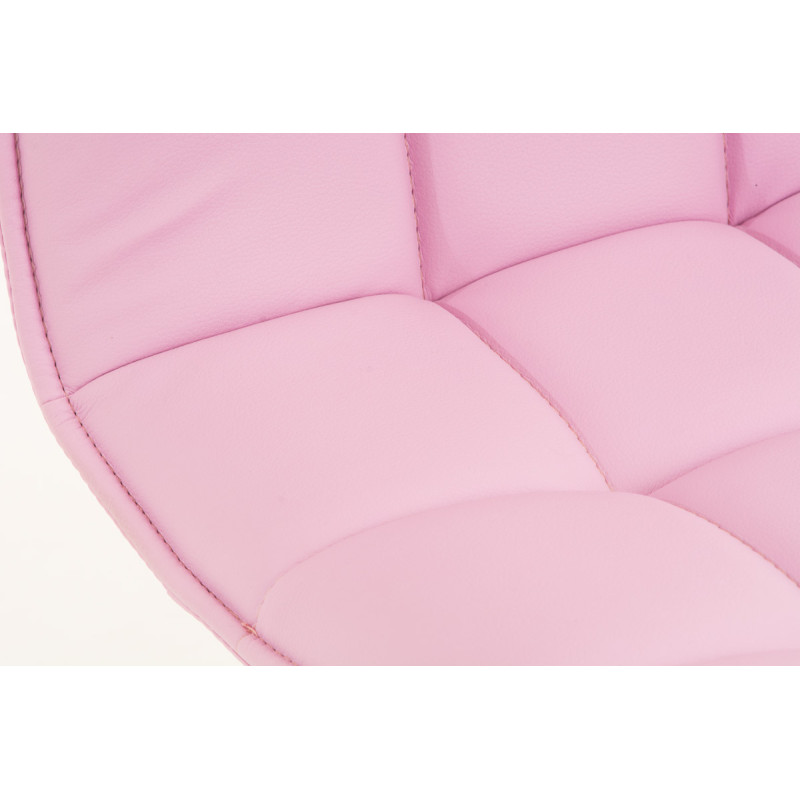 Chaise de salle à manger Pékin rose