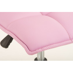 Chaise de salle à manger Pékin rose
