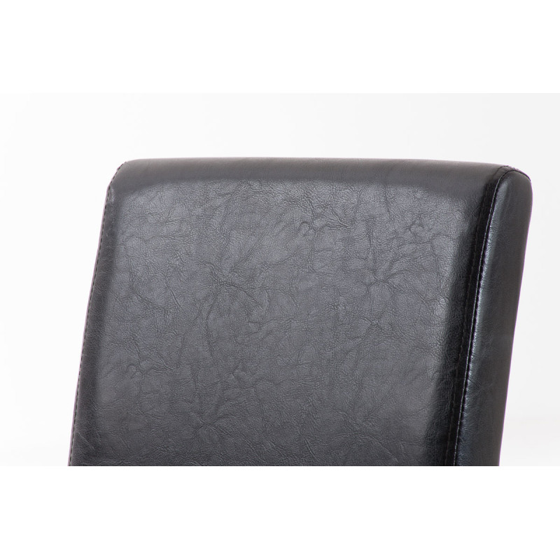 Chaise de salle à manger Ina noir marron
