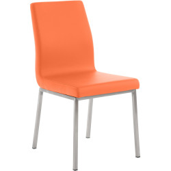 Chaise de salle à manger Colmar orange