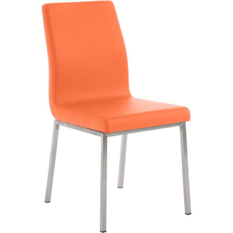 Chaise de salle à manger Colmar orange