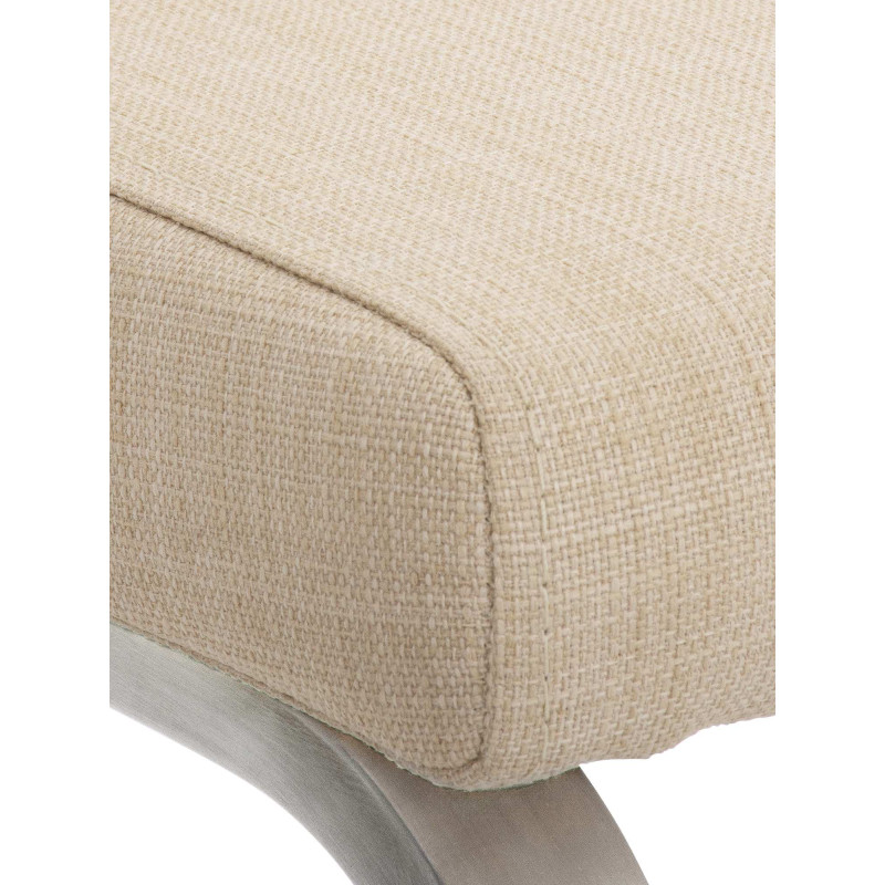 Chaise de salle à manger Belfort TISSU crème