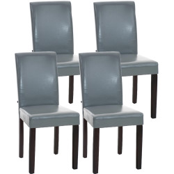 Lot de 4 chaises de salle à...