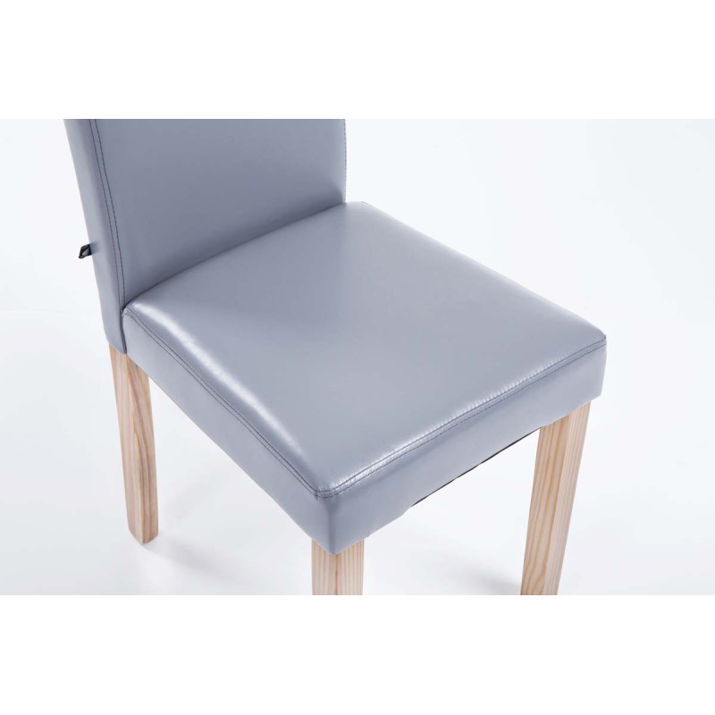 Chaise de salle à manger Ina natura grise