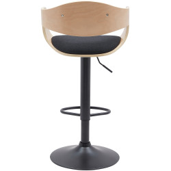 Tabouret de bar Kingston B en tissu