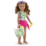 Poupée mannequin Melody a la plage - COROLLE GIRLS - 28 cm - senteur vanille - 5 accessoires