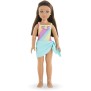 Poupée mannequin Luna a la plage - COROLLE GIRLS - 28 cm - 5 accessoires