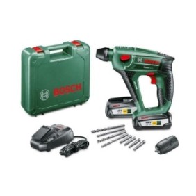 Perforateur sans fil Bosch - Uneo Maxx  (Livrée avec 2 batteries 18V-2,5 Ah + chargeur + coffret de transport)