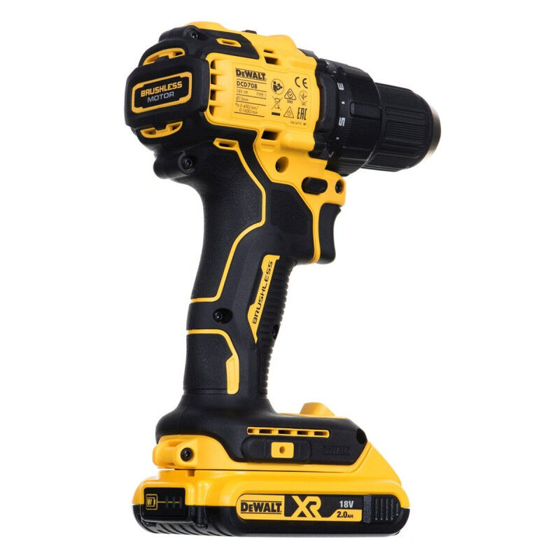 Perceuse à Percussion Dewalt DCD708D2T-QW 18 V 65 Nm 26 nm