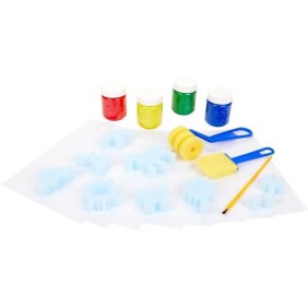 Créatif - CRAYOLA - Atelier de Peinture - Kit de dessin et peinture lavable! Des 4 ans