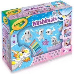 Crayola - Washimals Animaux fantastiques - Coffret de coloriage lavable pour enfants des 3 ans