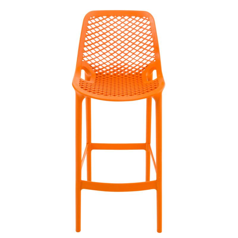 Lot de 2 tabourets de bar Air orange