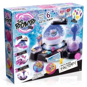 Fabrique pour créer tes bombes de bain effervescentes - CANAL TOYS - SO BOMB DIY - BBD 005 - Bleu - Mixte