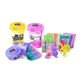 Loisirs créatifs - CANAL TOYS - Slime Vanity - Paillettes & Confettis - Figurine Surprise - 6 ans et +