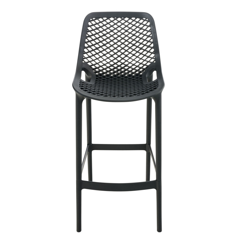 Ensemble de 2 tabourets de bar Air gris foncé