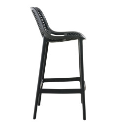 Ensemble de 2 tabourets de bar Air gris foncé