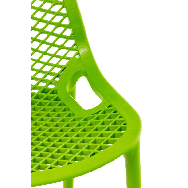 Ensemble de 2 tabourets de bar Air vert