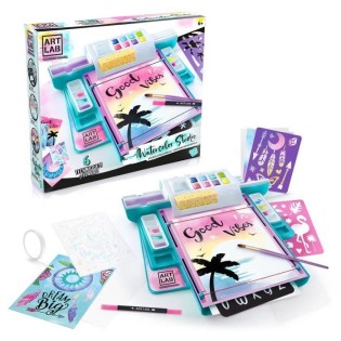 Studio d'Aquarelle - Art Lab - Canal Toys - ART 011 - Coffret complet pour apprendre la peinture aquarelle