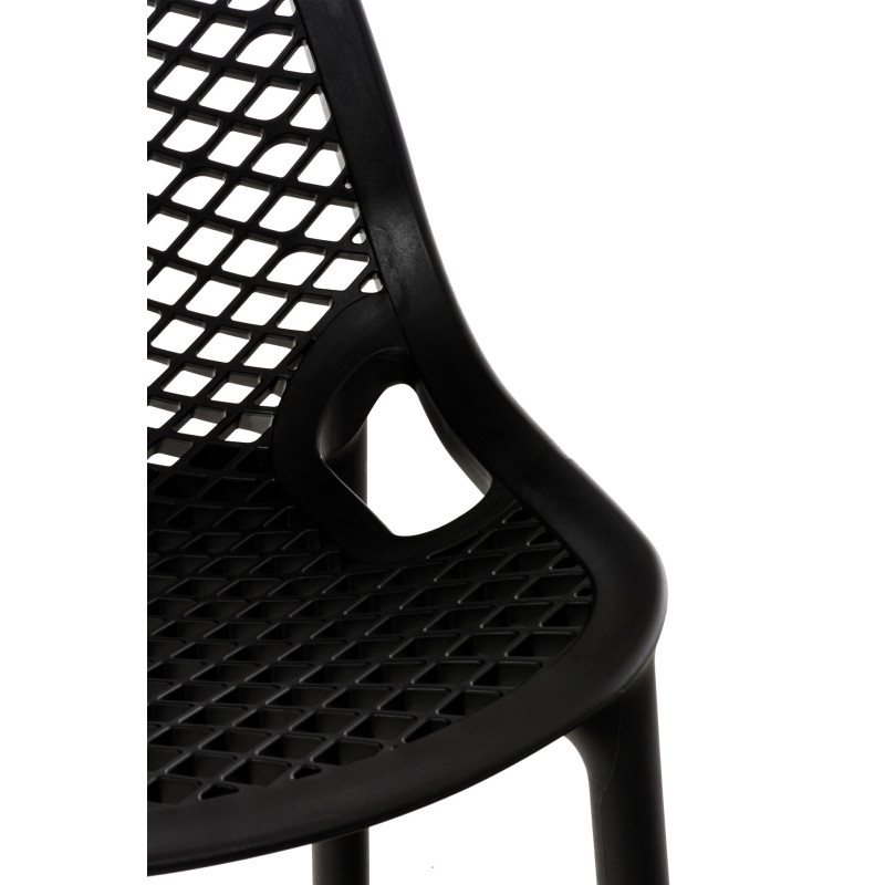 Lot de 2 tabourets de bar Air noir