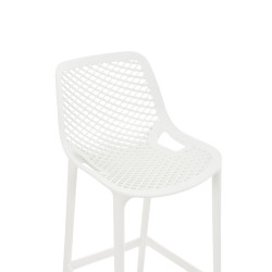 Lot de 2 tabourets de bar Air blanc